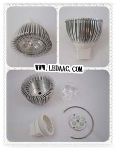 供应5W球泡壳5*1W LED灯泡壳 产品详情与厂家介绍